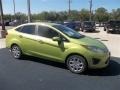 Lime Squeeze - Fiesta SE Sedan Photo No. 11