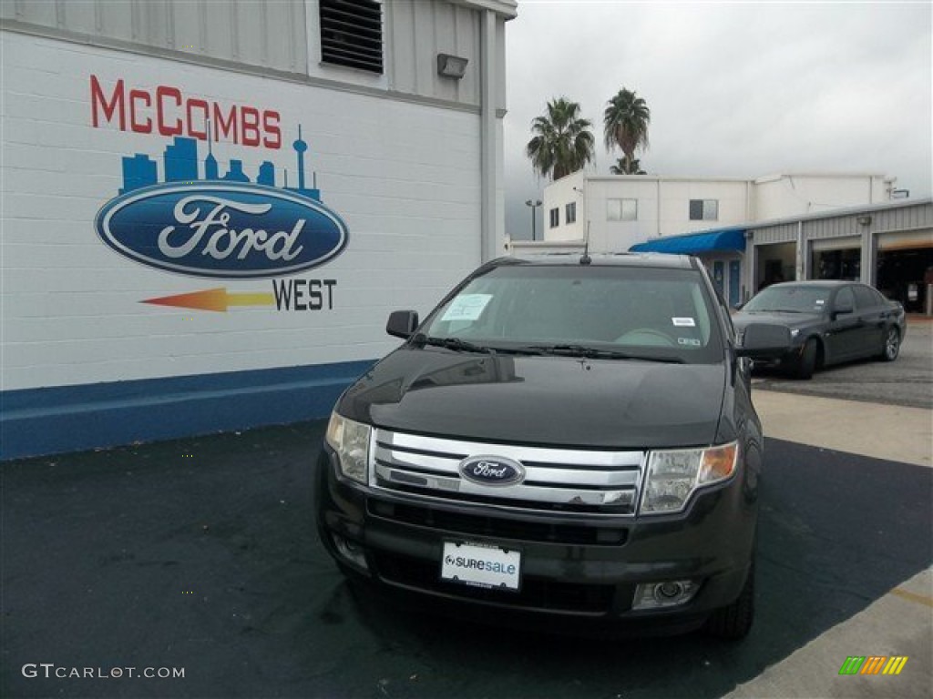 2007 Edge SEL - Carbon Metallic / Medium Light Stone photo #1