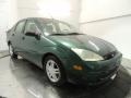 2001 Rainforest Green Metallic Ford Focus SE Sedan  photo #3