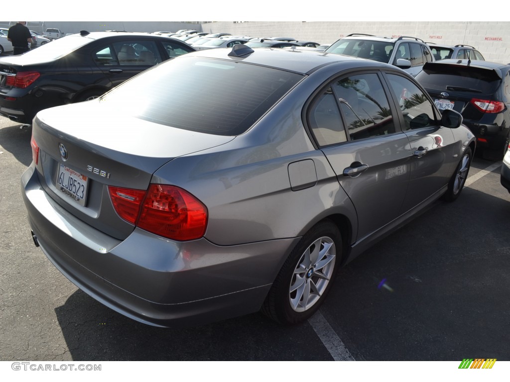 2010 3 Series 328i Sedan - Space Gray Metallic / Oyster/Black Dakota Leather photo #3