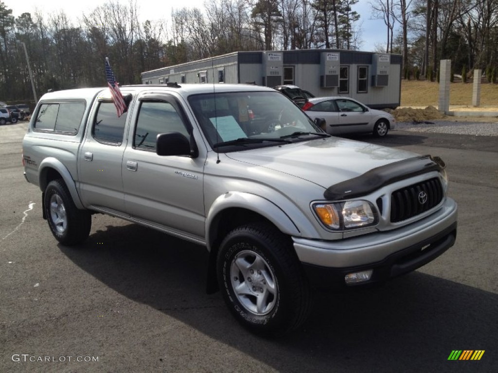 2004 Tacoma V6 TRD Double Cab 4x4 - Lunar Mist Metallic / Charcoal photo #3