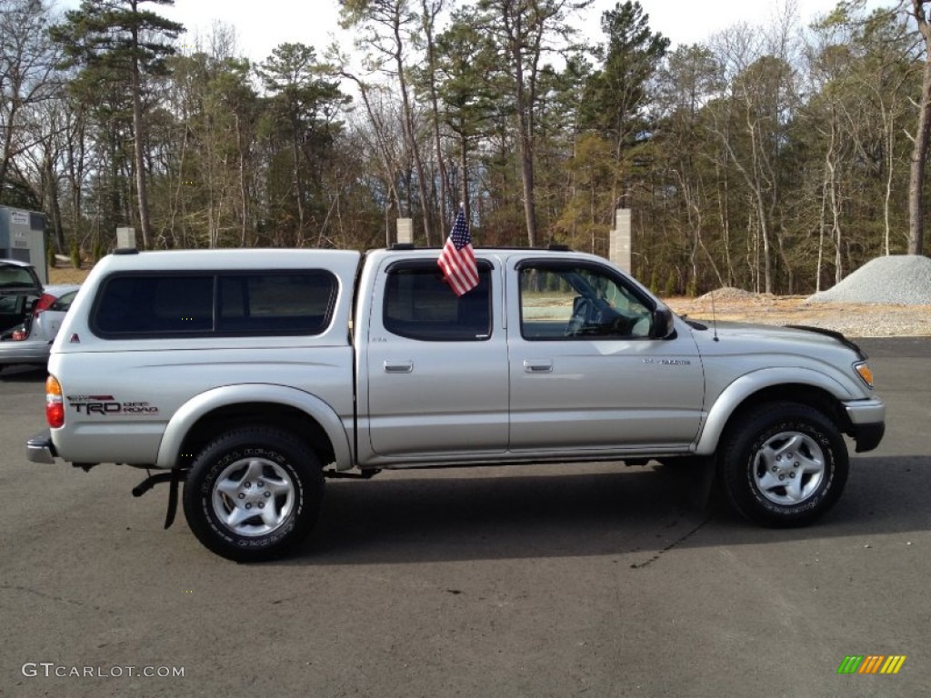 2004 Tacoma V6 TRD Double Cab 4x4 - Lunar Mist Metallic / Charcoal photo #5