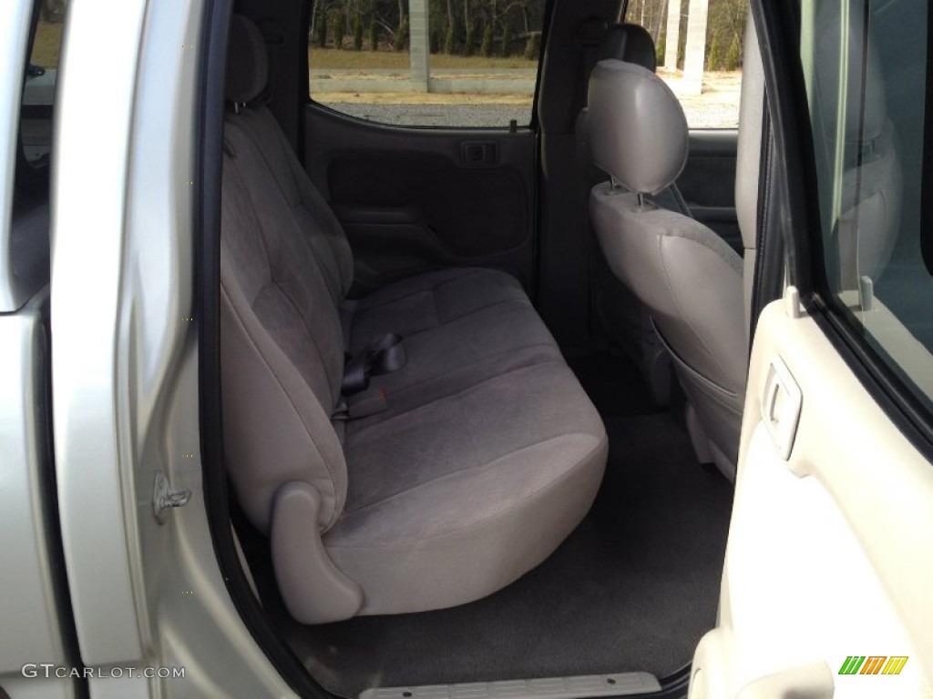 2004 Tacoma V6 TRD Double Cab 4x4 - Lunar Mist Metallic / Charcoal photo #12