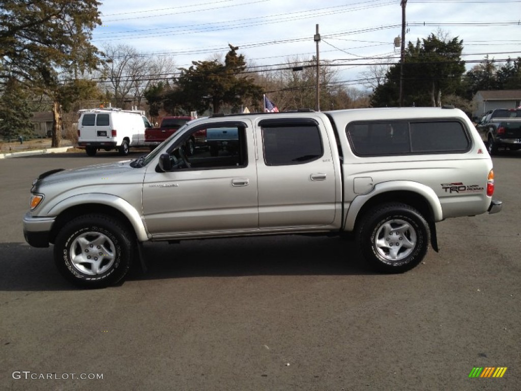 2004 Tacoma V6 TRD Double Cab 4x4 - Lunar Mist Metallic / Charcoal photo #17