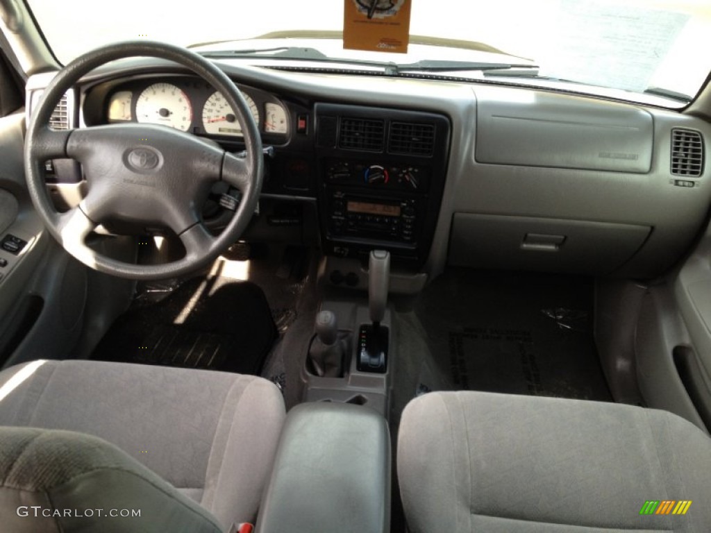 2004 Tacoma V6 TRD Double Cab 4x4 - Lunar Mist Metallic / Charcoal photo #20