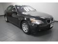Black Sapphire Metallic 2004 BMW 5 Series 525i Sedan