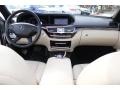 Beige/Black 2007 Mercedes-Benz S 550 4Matic Sedan Dashboard