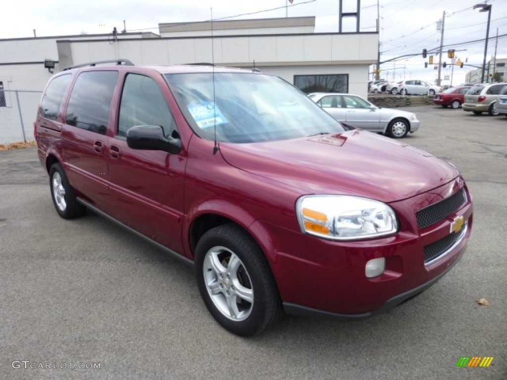 2005 Uplander LS - Sport Red Metallic / Neutral Beige photo #1