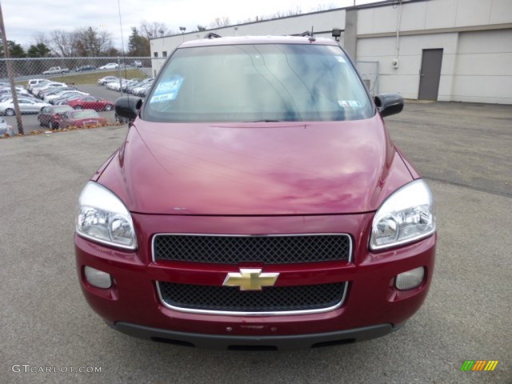 2005 Uplander LS - Sport Red Metallic / Neutral Beige photo #2