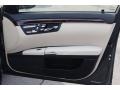 Beige/Black 2007 Mercedes-Benz S 550 4Matic Sedan Door Panel