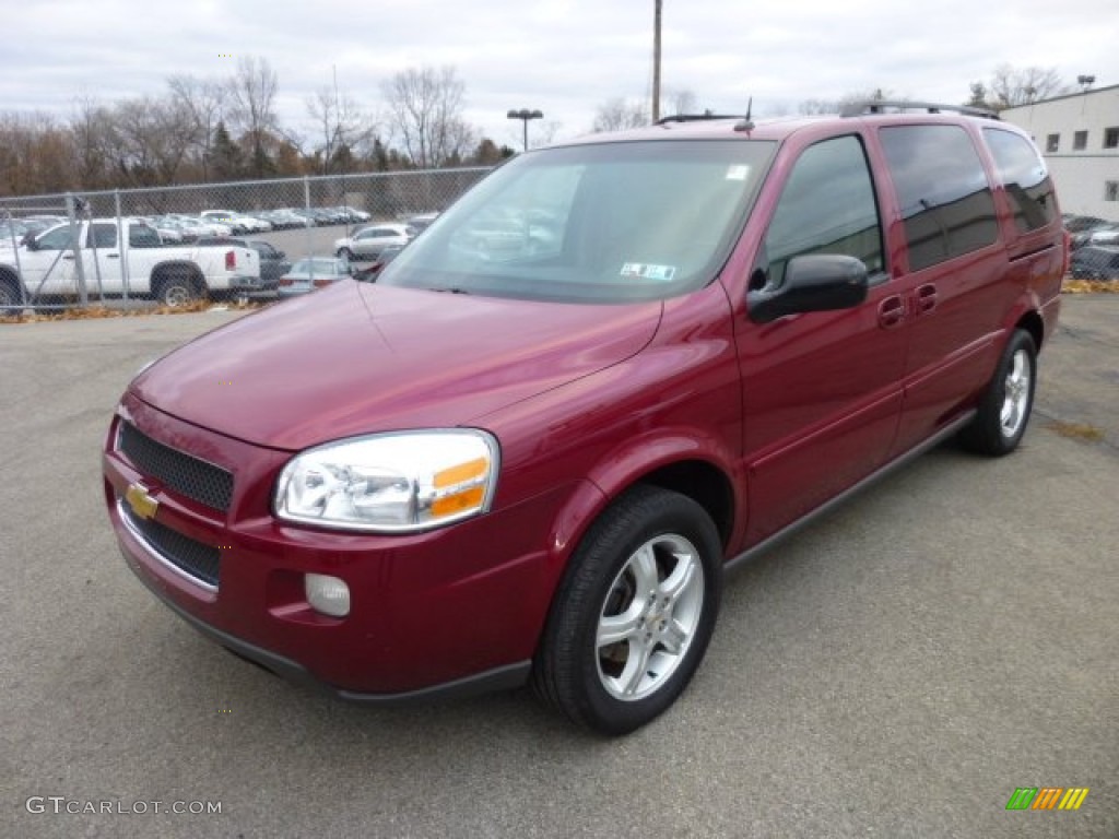 2005 Uplander LS - Sport Red Metallic / Neutral Beige photo #3