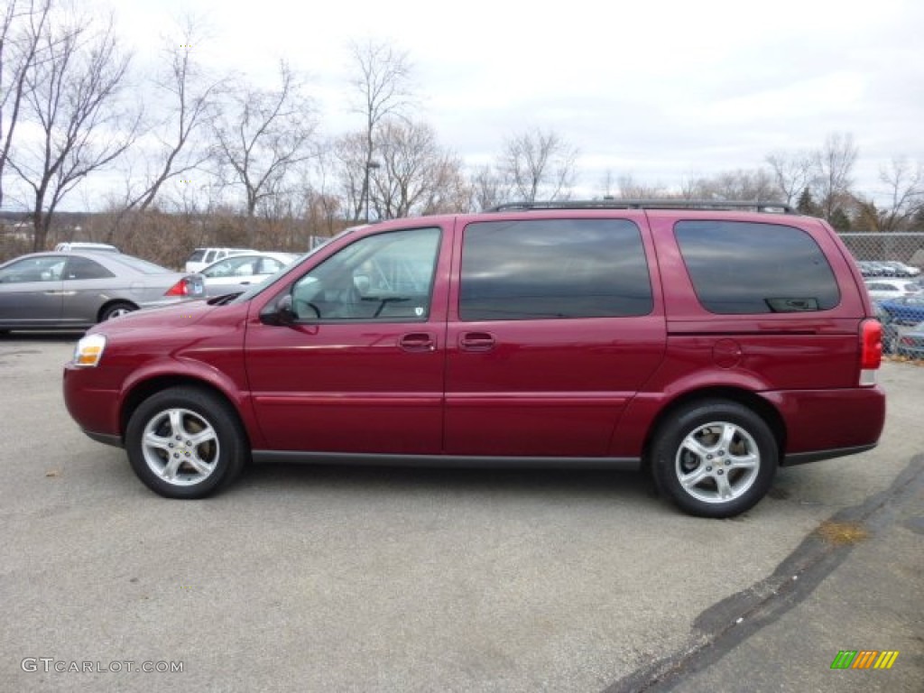 2005 Uplander LS - Sport Red Metallic / Neutral Beige photo #4