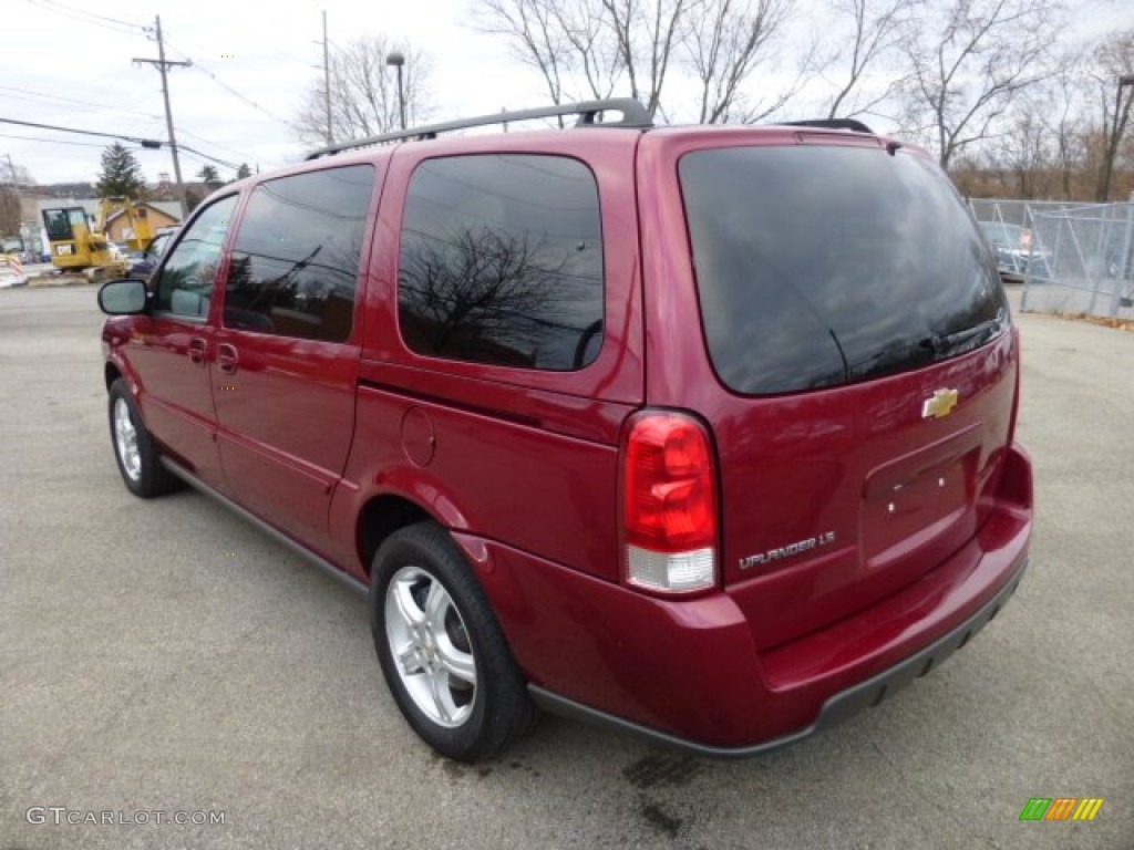 2005 Uplander LS - Sport Red Metallic / Neutral Beige photo #5