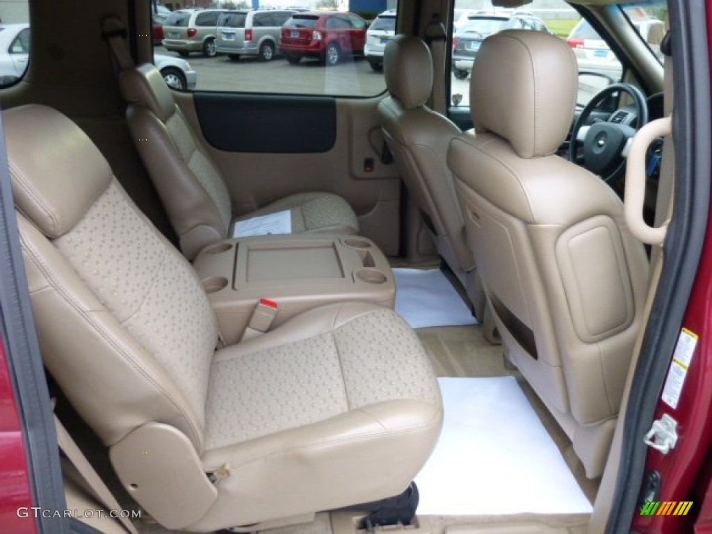 2005 Uplander LS - Sport Red Metallic / Neutral Beige photo #11