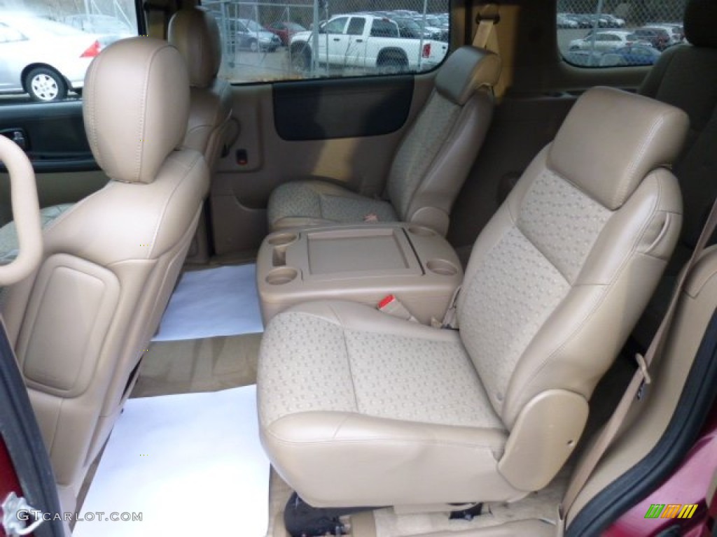 2005 Uplander LS - Sport Red Metallic / Neutral Beige photo #14