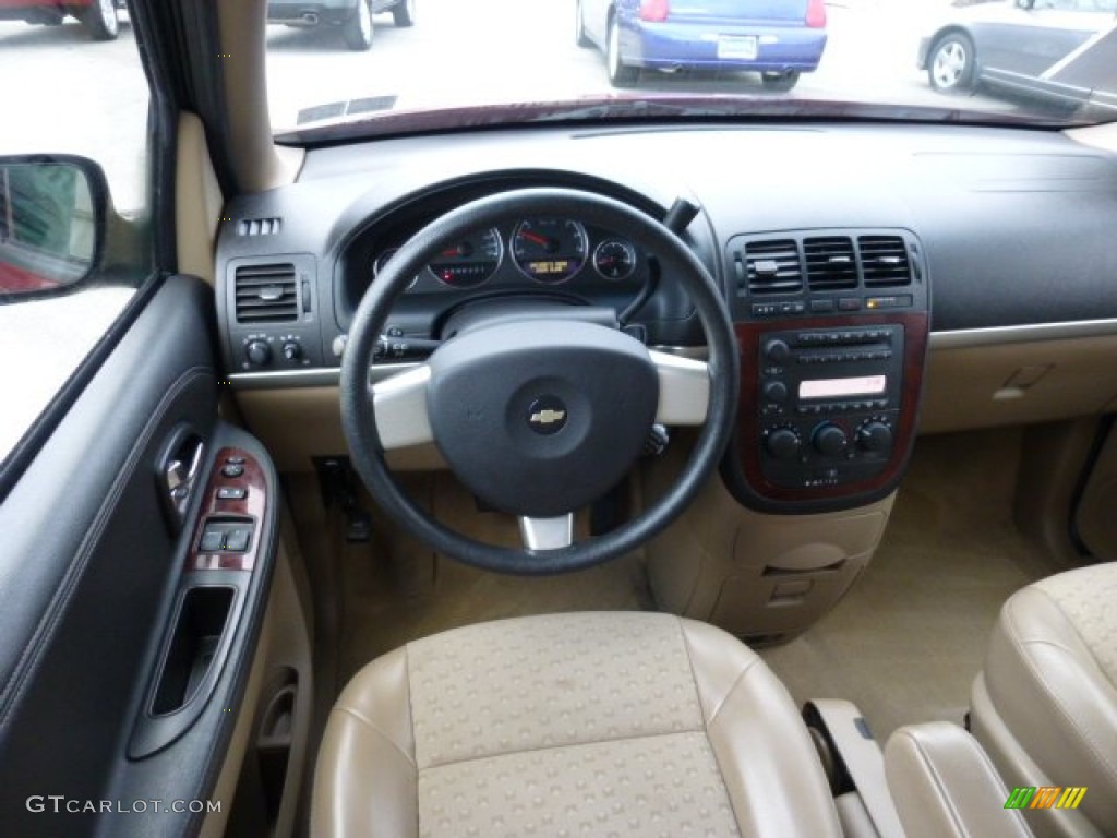 2005 Uplander LS - Sport Red Metallic / Neutral Beige photo #15