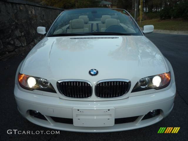 2005 3 Series 325i Convertible - Alpine White / Sand photo #20