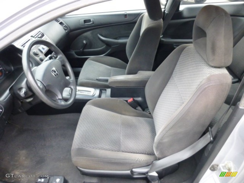 2005 Civic Value Package Coupe - Satin Silver Metallic / Black photo #14