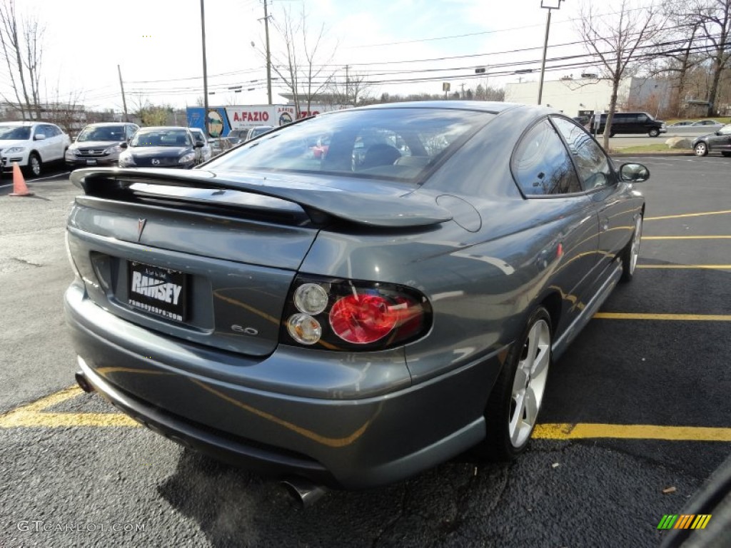 2006 GTO Coupe - Cyclone Gray Metallic / Black photo #5
