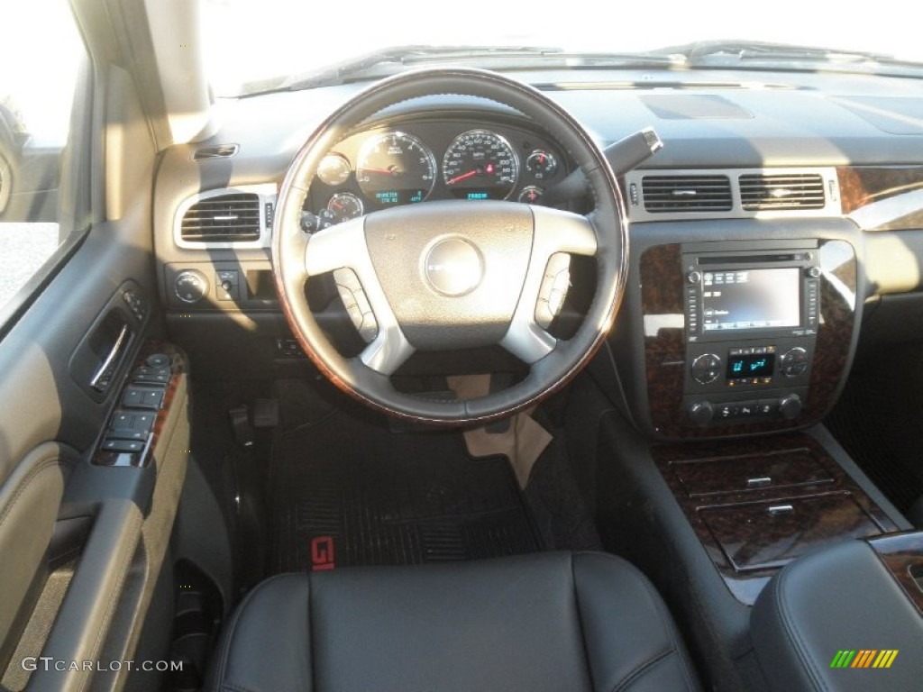 2013 Sierra 1500 Denali Crew Cab AWD - Onyx Black / Ebony photo #16