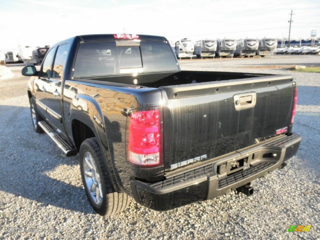 2013 Sierra 1500 Denali Crew Cab AWD - Onyx Black / Ebony photo #19