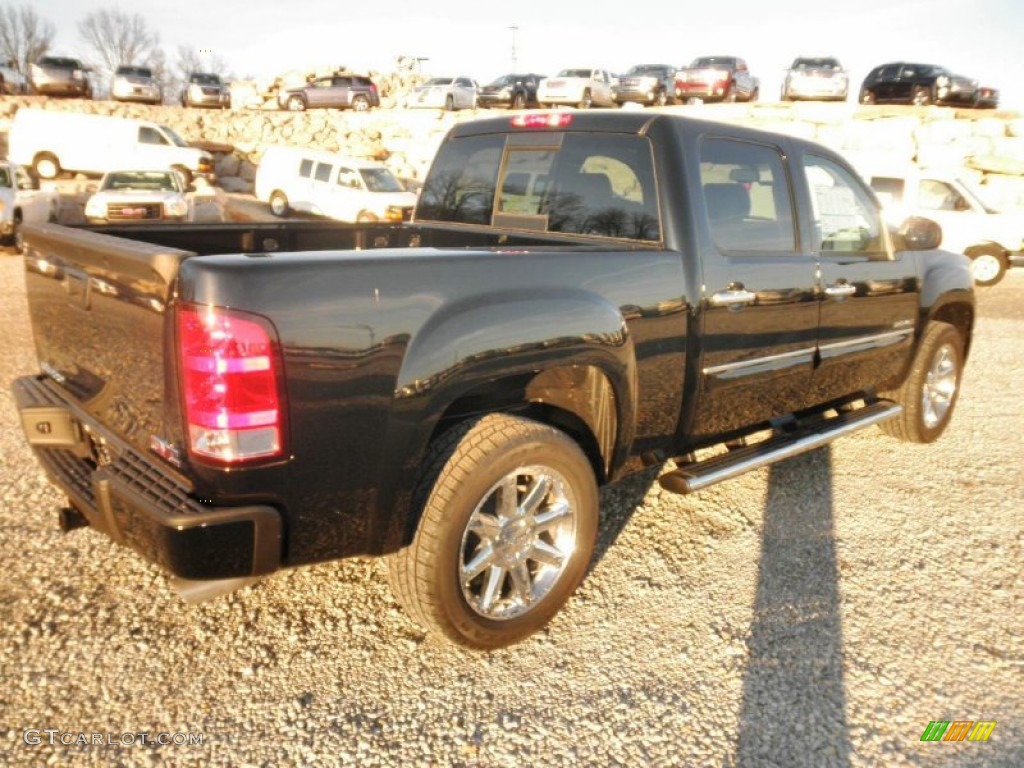 2013 Sierra 1500 Denali Crew Cab AWD - Onyx Black / Ebony photo #24