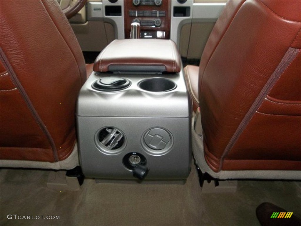 2010 F150 King Ranch SuperCrew - Tuxedo Black / Chapparal Leather photo #18