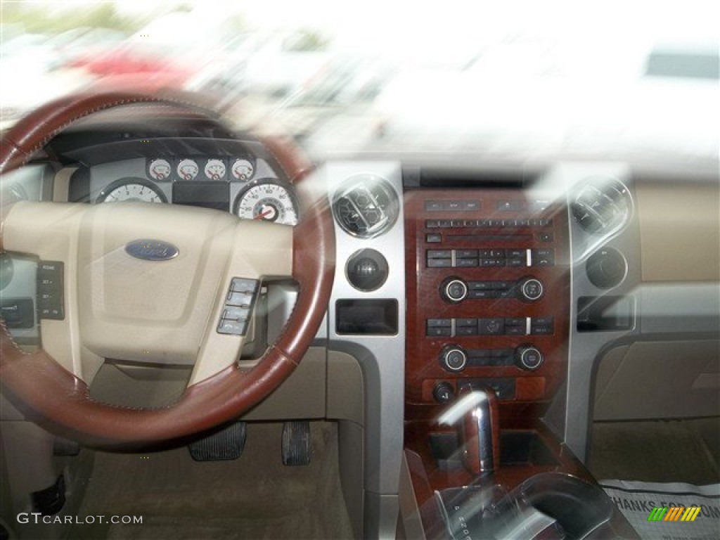 2010 F150 King Ranch SuperCrew - Tuxedo Black / Chapparal Leather photo #19