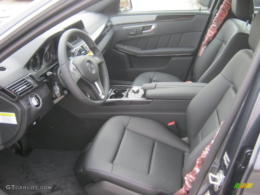 2013 Mercedes-Benz E 350 BlueTEC Sedan Front Seat Photo #74380708