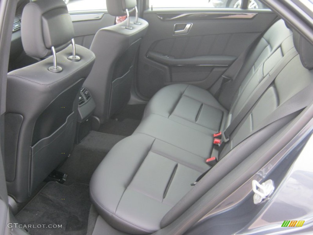 2013 Mercedes-Benz E 350 BlueTEC Sedan Rear Seat Photo #74380726