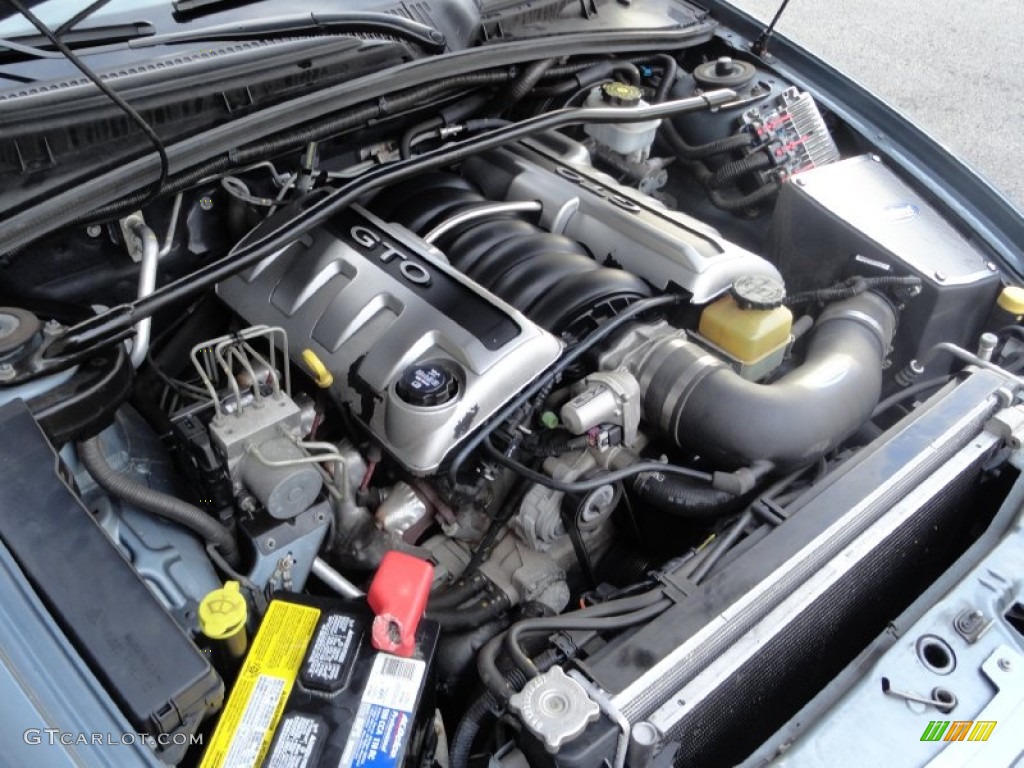 2006 Pontiac GTO Coupe 6.0 Liter OHV 16 Valve LS2 V8 Engine Photo #74380788