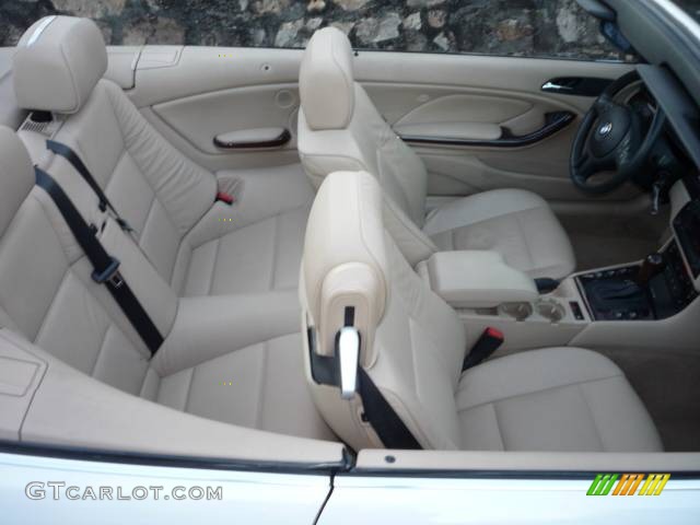 2005 3 Series 325i Convertible - Alpine White / Sand photo #27