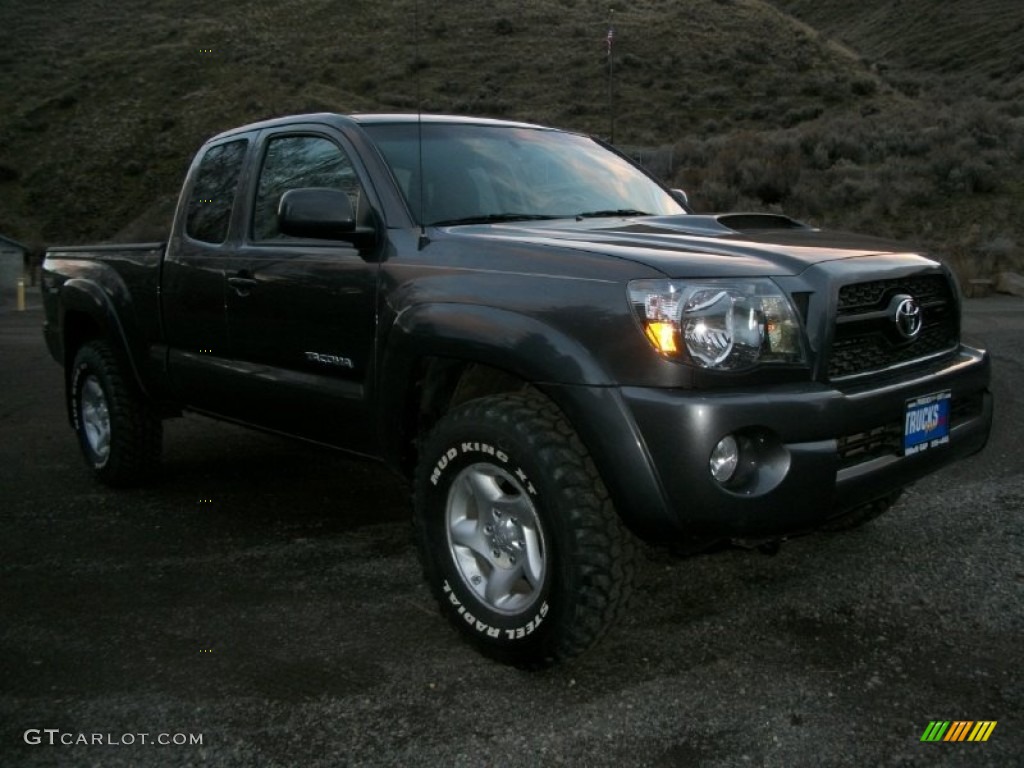 2011 Tacoma V6 TRD Sport Access Cab 4x4 - Magnetic Gray Metallic / Graphite Gray photo #38