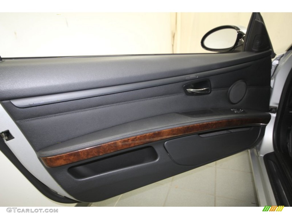 2009 3 Series 335i Coupe - Titanium Silver Metallic / Black photo #15