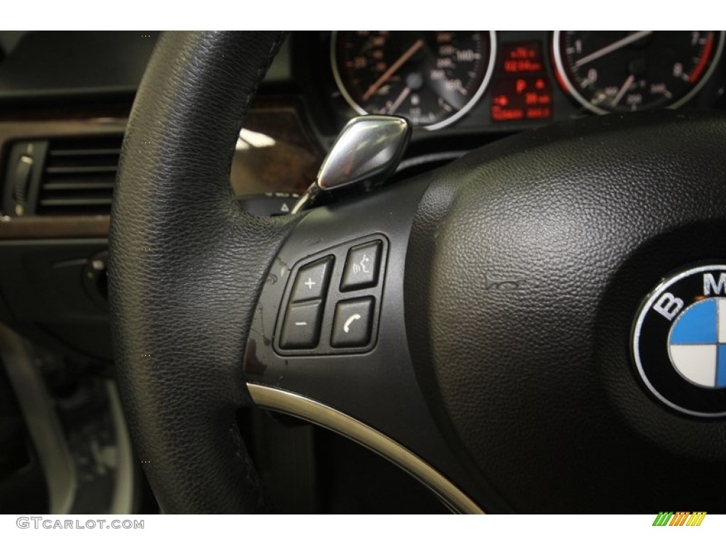 2009 3 Series 335i Coupe - Titanium Silver Metallic / Black photo #25