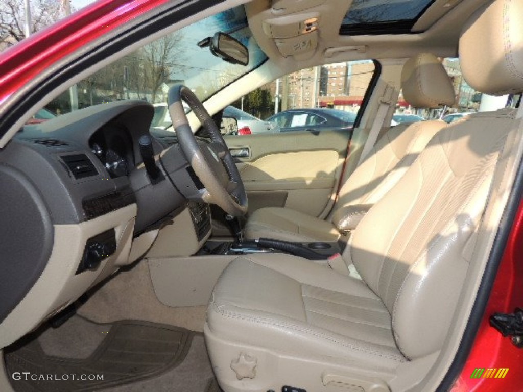 Camel Interior 2009 Mercury Milan V6 Premier AWD Photo #74384515