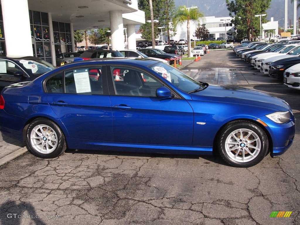 2010 3 Series 328i Sedan - Montego Blue Metallic / Black photo #3