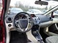 Charcoal Black/Light Stone Dashboard Photo for 2013 Ford Fiesta #74385431