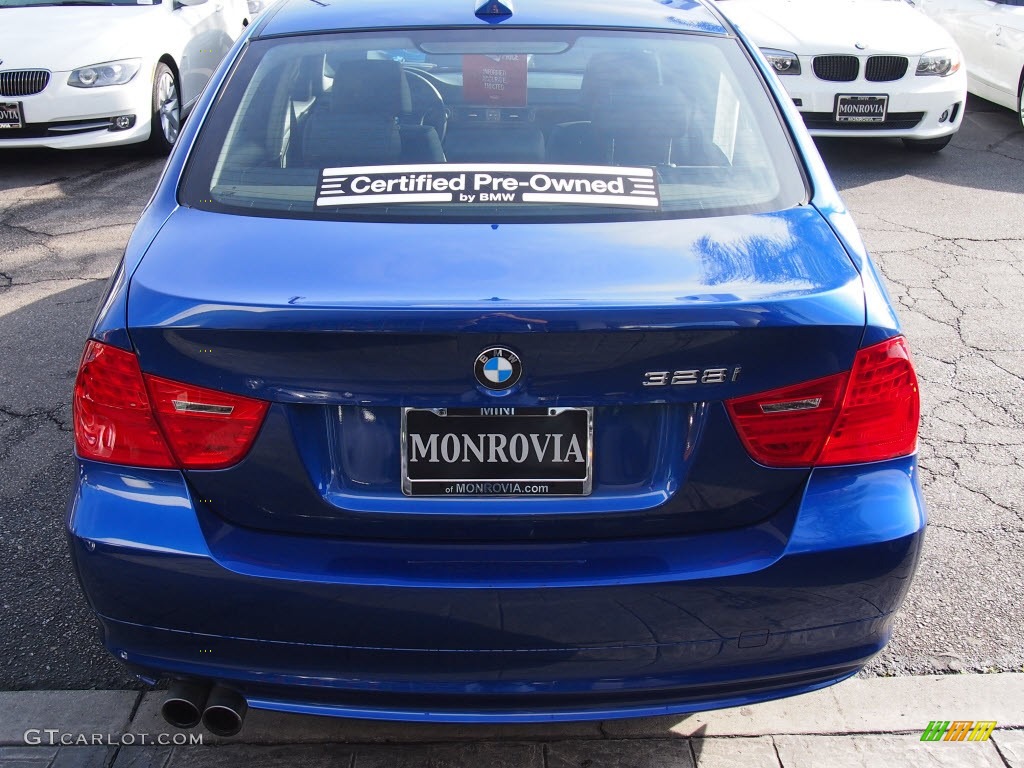 2010 3 Series 328i Sedan - Montego Blue Metallic / Black photo #10