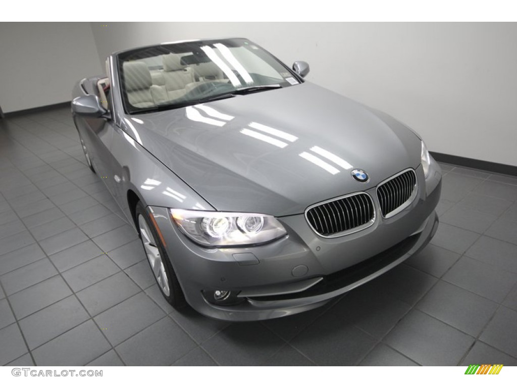 2013 3 Series 328i Convertible - Space Gray Metallic / Oyster photo #5