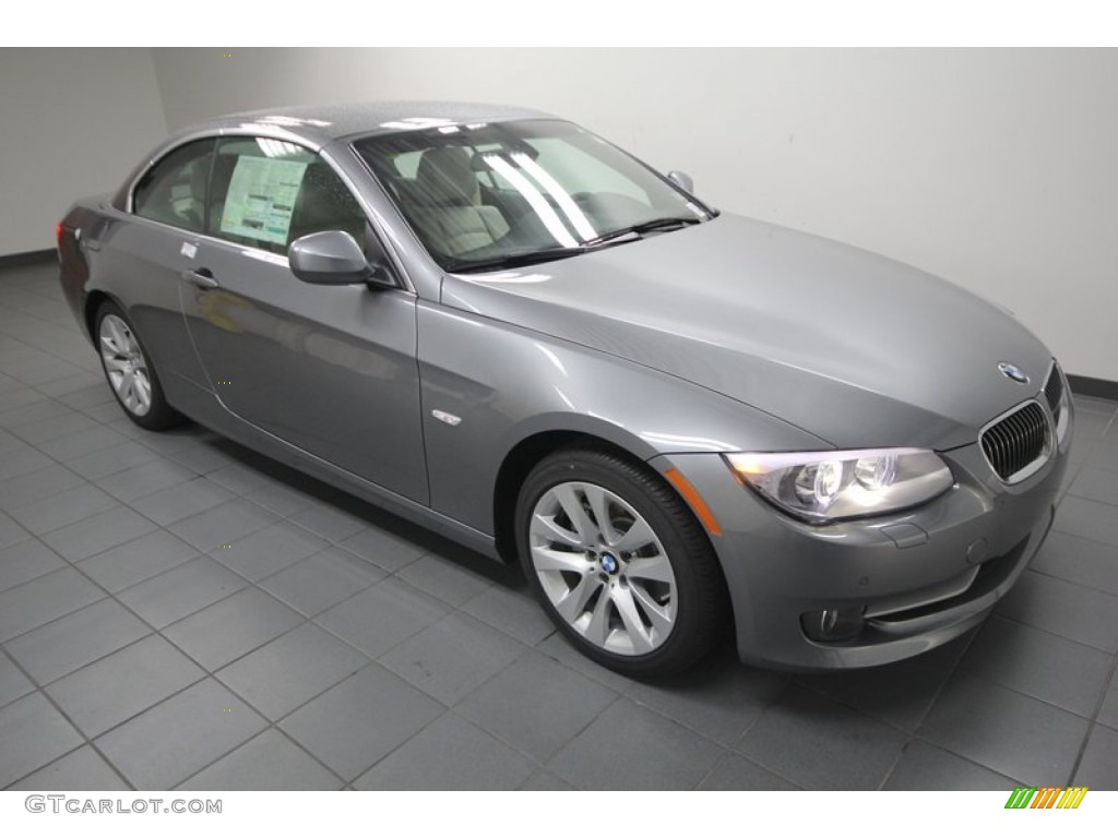 2013 3 Series 328i Convertible - Space Gray Metallic / Oyster photo #7