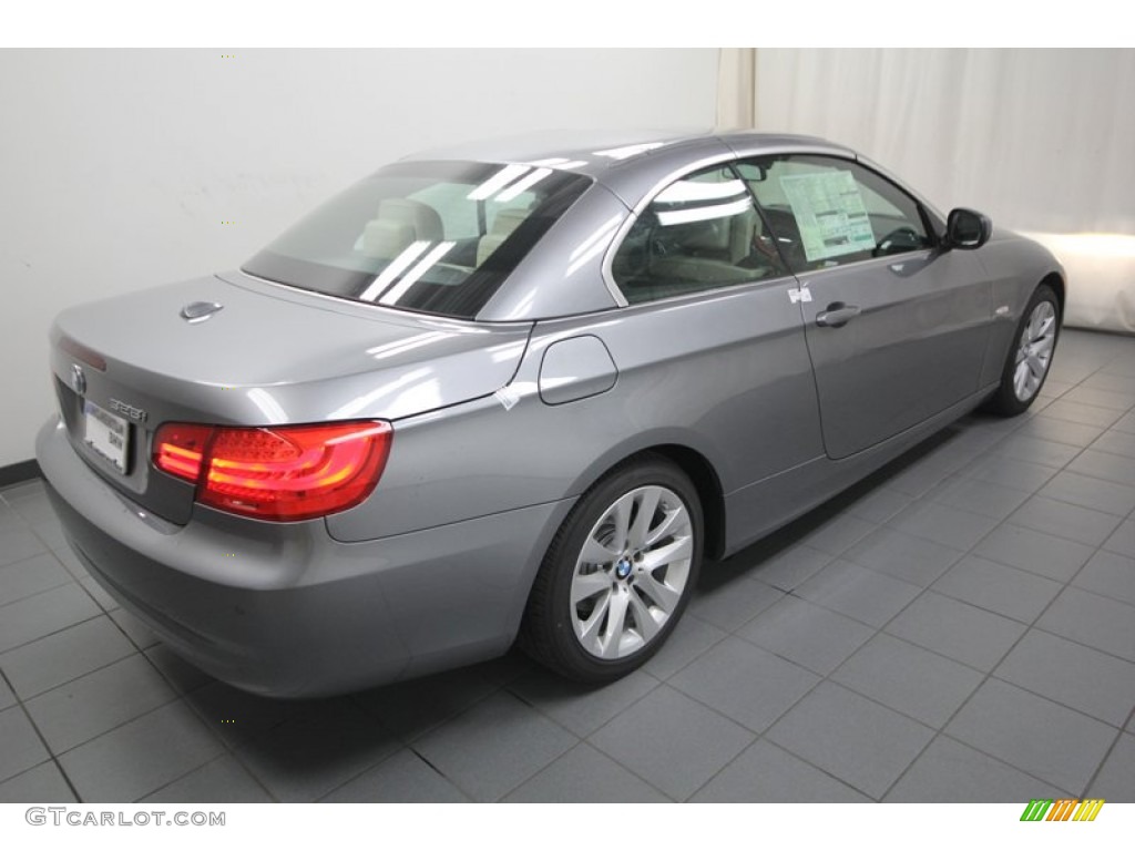 2013 3 Series 328i Convertible - Space Gray Metallic / Oyster photo #9