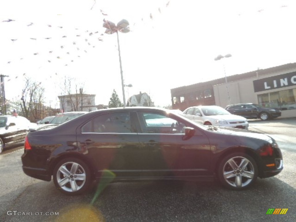 2010 Fusion Sport AWD - Tuxedo Black Metallic / Charcoal Black photo #5