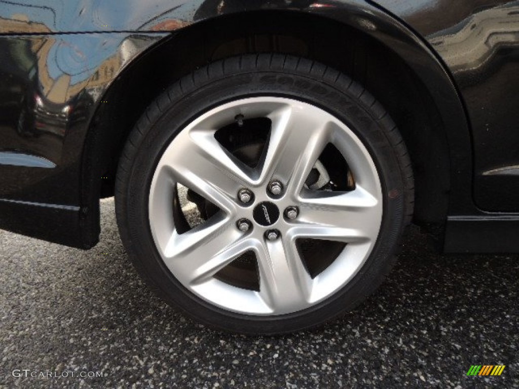 2010 Fusion Sport AWD - Tuxedo Black Metallic / Charcoal Black photo #6