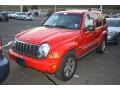 2005 Flame Red Jeep Liberty Limited 4x4  photo #4