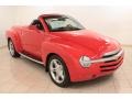 Redline Red 2004 Chevrolet SSR Standard SSR Model Exterior