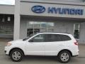 2011 Frost White Pearl Hyundai Santa Fe GLS AWD  photo #3