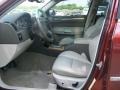 2007 Chrysler 300 Dark Slate Gray/Light Slate Gray Interior Front Seat Photo