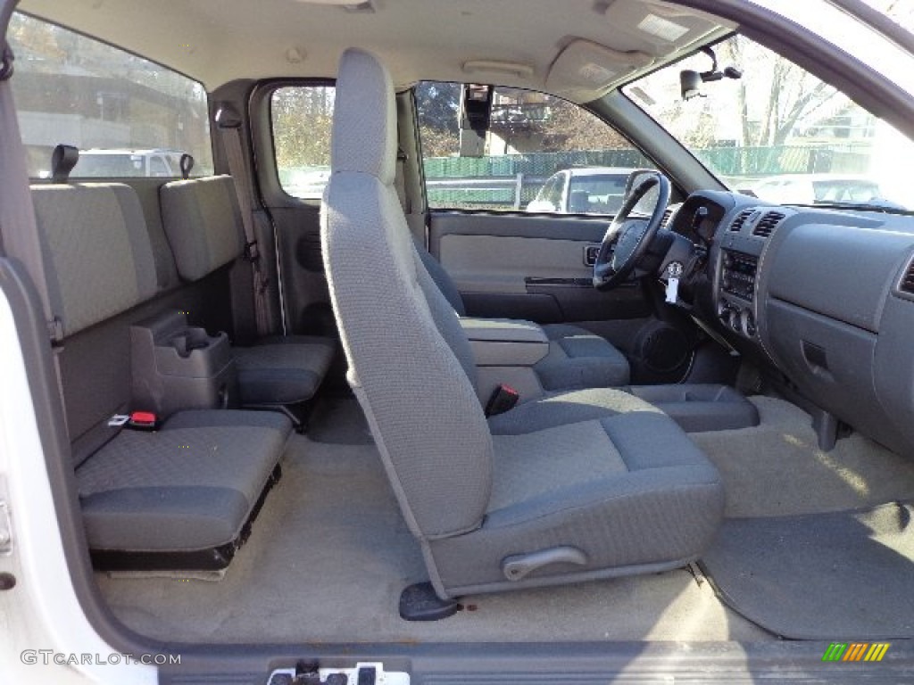 Pewter Interior 2004 GMC Canyon SLE Extended Cab Photo #74387594