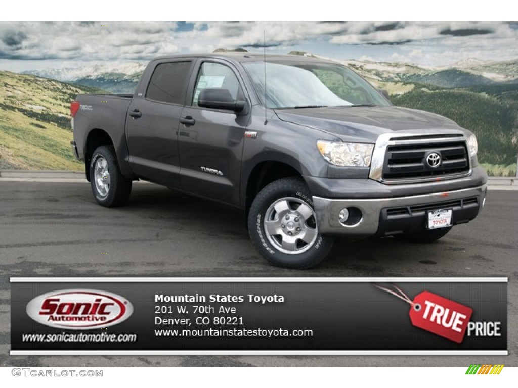 2013 Tundra TRD CrewMax 4x4 - Magnetic Gray Metallic / Black photo #1